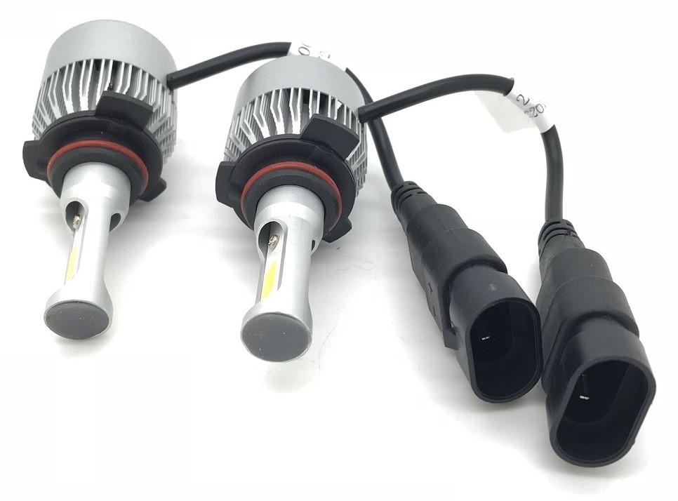 Set 2 leduri HIR2 / 9012 COB Canbus pentru far auto putere 72W, luminozitate 8000 Lm, 12V - 24V COB-HIR2 (9012)